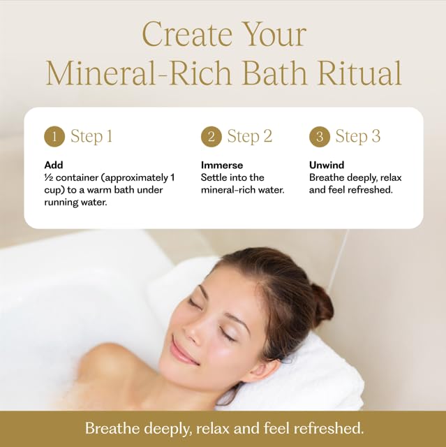Himalayan Crystal Salt Detox Bath Salts 1 oz - Natural Mineral Soak for Relaxation