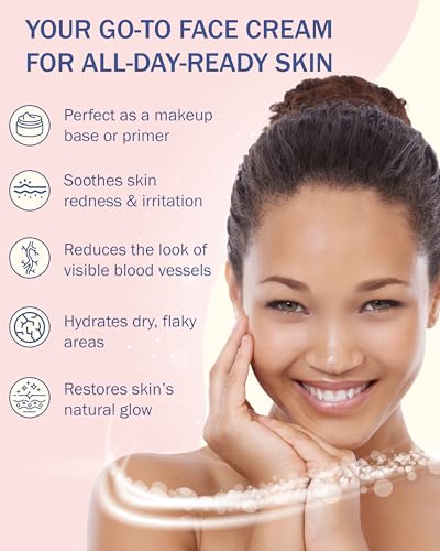 e70 Rosacea Treatment Face Moisturizer Pack of 2 - Redness Reducing Aloe & Hyaluronic Acid - 2.25 fl oz