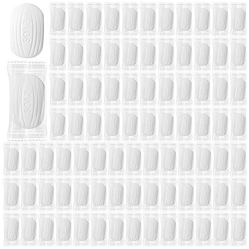 200 Pcs 0.35 oz Mini Bar Soap in Bulk Individually Wrapped for Travel Size Hotel Soap Bars Amenities Toiletries for Guest Inns Hotels Bathroom Rentals Vacation