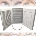 Premade Eyelash Fans Box - Brown C Curl 9-12mm | 500 Count Lash Extensions