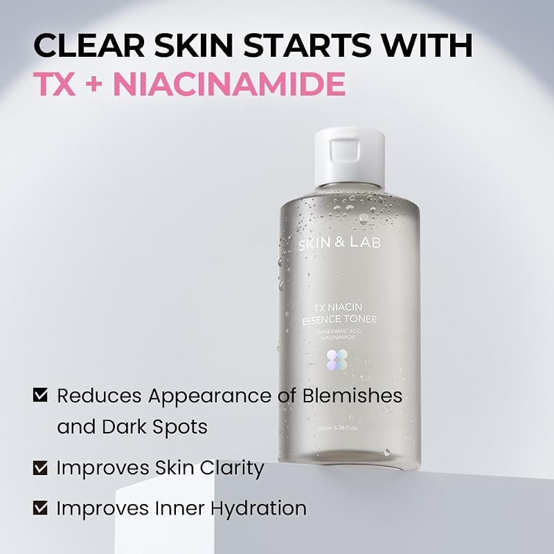 TX Niacin Essence Toner 3% TXA + 5% Niacinamide for Dark Spots Hydrating Korean Skincare