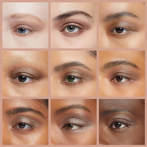 Palladio Waterproof Eyeshadow Stick with Blending Sponge, Long Lasting & Effortless Application, Smudge Free & Crease Proof Formula, Matte & Shimmer Shades, Buildable Eye Shadow (Matte Rose)