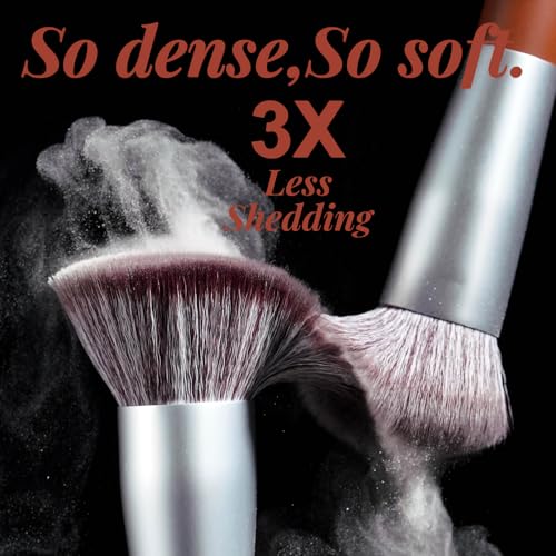 BS-MALL 22 Pcs Makeup Brush Set with 2 Sponges & EVA Case - Travel Friendly Professional Cosmetics Kit