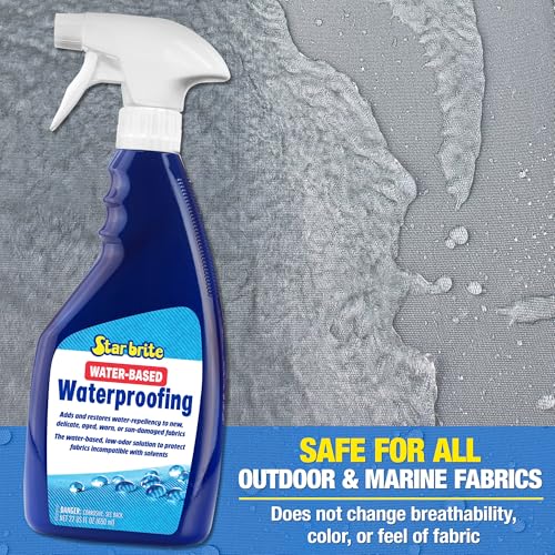 Waterproofing Fabric Protectant Spray - 1 Gallon Water-Based Sealant for Clothing & Outdoor Gear