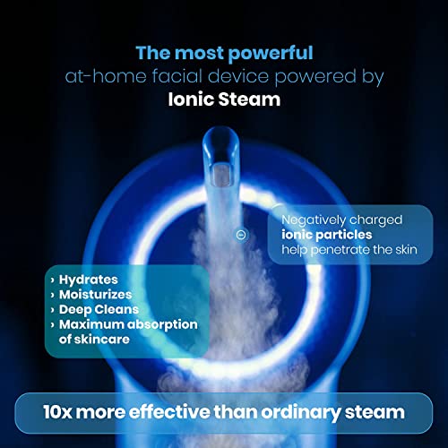 NanoSteamer 10-in-1 Facial Steamer with Aromatherapy - Derm-Grade Skin Hydration