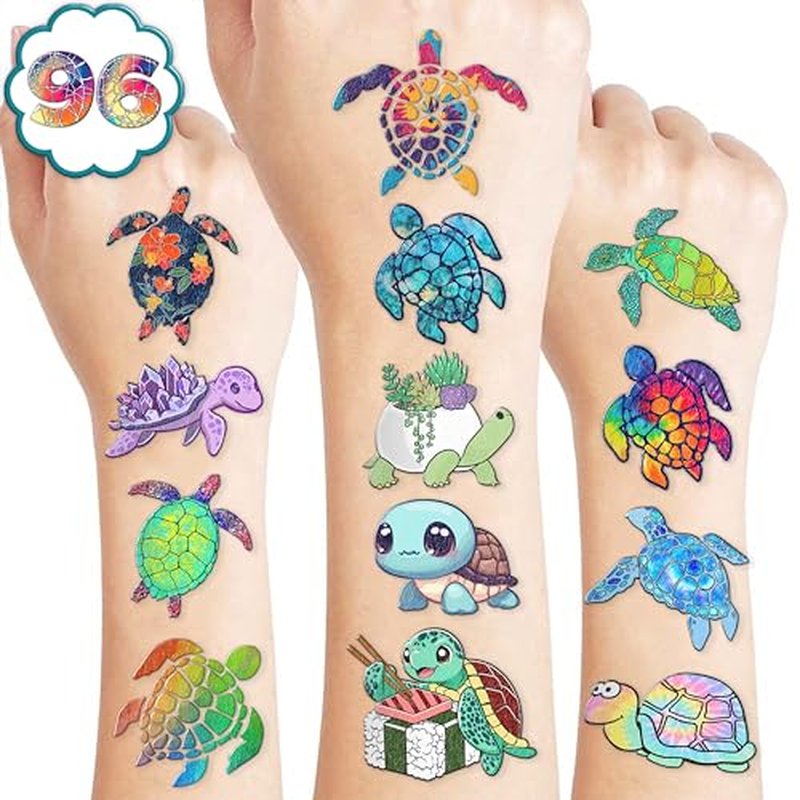 12 Sheets Jungle Animal Temporary Tattoos Stickers, Cheetah Birthday Party Supplies Jungle Theme Party Favors Gifts Safari Birthday Decorations Fake Tattoos Stickers Jungle Themed Goody Bag Stuffers
