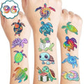 12 Sheets Jungle Animal Temporary Tattoos Stickers, Cheetah Birthday Party Supplies Jungle Theme Party Favors Gifts Safari Birthday Decorations Fake Tattoos Stickers Jungle Themed Goody Bag Stuffers