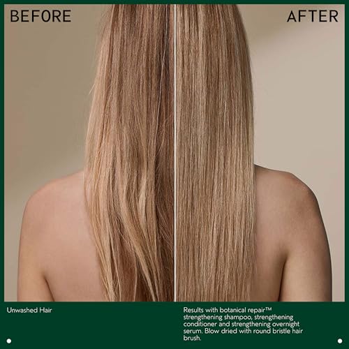 Aveda Botanical Repair Strengthening Overnight Hair Serum 1 Fl Oz Travel Size - Bond-Building & Split End Repair