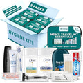 Bulk Men’s Hygiene Care Kits - 5 Pack with Shampoo, Body Wash & More