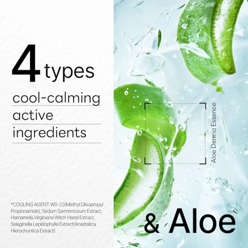 Mediheal Dermaplus Aloe Mask (10 Counts) - Daily Vegan Mask for Hydrating Skin with Panthenol & Hyaluron, Korean Self Skin Care Sheet Mask