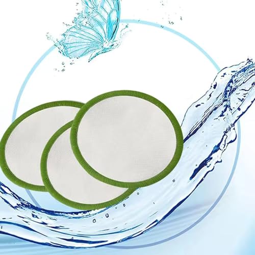 Reusable Bamboo Cotton Makeup Remover Pads Set with Washable Bag & Storage Jar - Eco-Friendly Facial Cleansing Discs - 20 Pack