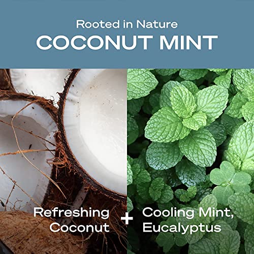 Natural Aluminum-Free Deodorant for Women and Men - Refreshing Coconut Mint