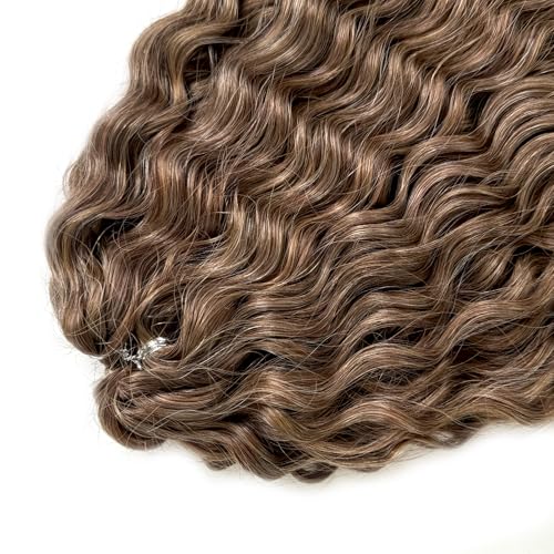 Ocean Wave Crochet Hair Extensions 22 Inch Loose Wave Braiding Hair - T10/42 - 3 Packs