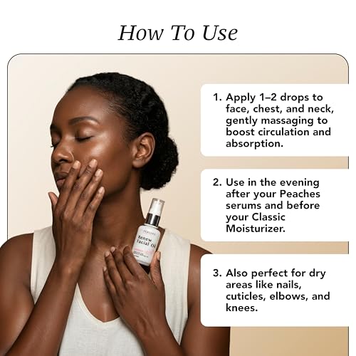 Face Oil with Squalene & Grape Seed Oil - Hydrating & Elasticity Support 1 oz