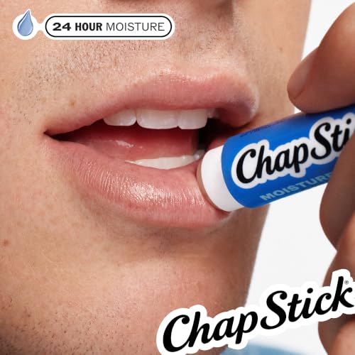 ChapStick Moisture + SPF 15 Bulk Lip Balm 12-Pack, Original/12 Count, Hydrating Sunscreen