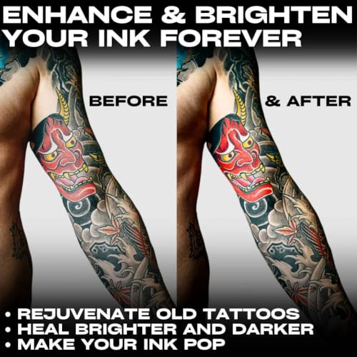 Tattoo Aftercare Balm - 5oz Ink Reviver for Healing, Brightening & Protecting Tattoos