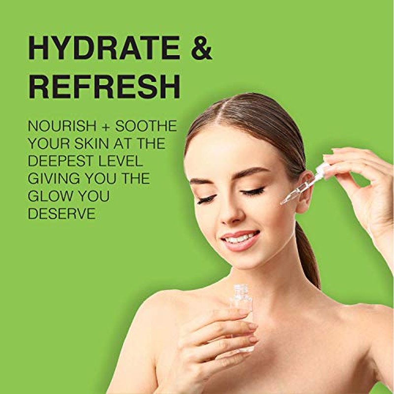 BEAUTE DE PROVENCE Face Serum | Hydration and Exfoliating Serum | 2 OZ (Hyaluronic Acid)