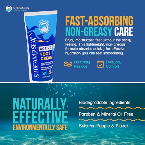 Foot Moisturizer with Neem & Tea Tree - 3 Pack, 3 Fl oz Each