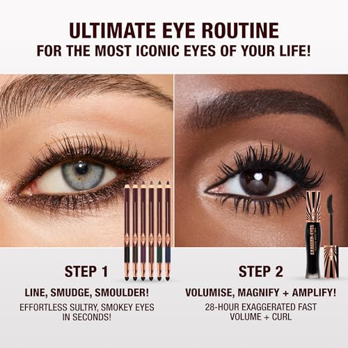Charlotte Tilbury Rock 'N' Kohl Eyeliner Pencil - Barbarella Brown Waterproof Smokey Eye