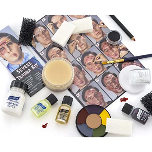 Severe Trauma Special FX Makeup Kit for Realistic Wounds & Effects