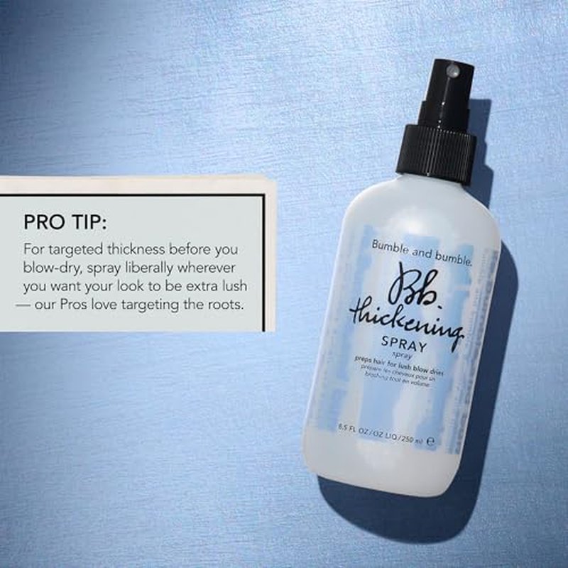 Bumble and bumble. Thickening Blow-Dry Prep Spray | For Lush Blow Dries | Straight to Wavy