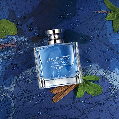 Nautica Voyage N-83 Eau de Toilette for Men - 3.4 Fl Oz - Pack of 1
