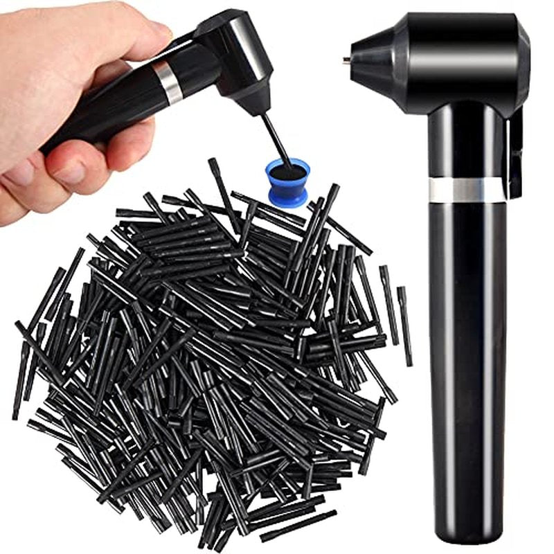 Ink Mixer Tattoo Pigment Mixer Machine with 100Pcs Mixing Sticks Eyebrow Color Makeup Tattoo Ink Pigment Black Electric Agitator Machine for Microblading Tattooing Supplies Tattoo Supply Tool