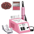 Professional 20000RPM Electric Nail Drill Pink - Manicure & Pedicure Tool
