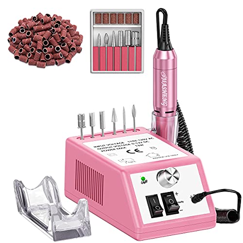 Professional 20000RPM Electric Nail Drill Pink - Manicure & Pedicure Tool
