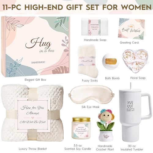 Self Care Gift Set for Women - Ivory White Spa & Relaxation Gifts