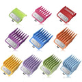 10 Pcs Clipper Guards Set for Wahl Clipper Guards Set with Metal Clip£¬Professional Hair Clipper Guards Cutting Guides Compatible with Most Wahl Clippers from 1/16" to 1"(Colorful£©