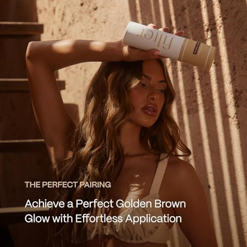 Self Tanner Mousse Medium - Flawless Sun-Kissed Glow, 6.7oz, Filter by Molly-Mae
