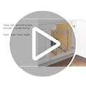 Pull Out Cabinet Organizer 2-Tier Slide Drawer 14W x 21D Kitchen Storage