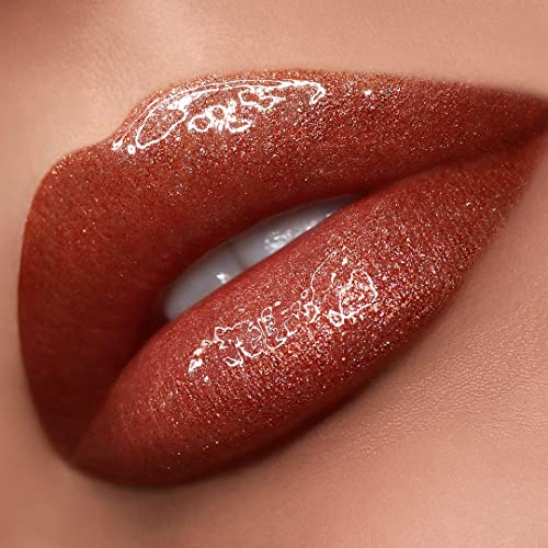 Sigma Beauty Moisturizing Tinted Lip Gloss Earthy Rose Shimmer - Cor-De-Rosa
