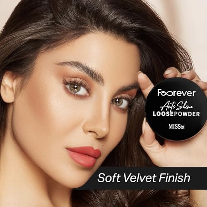 Forever Matte & Blur Makeup Setting Powder with Anti-Shine Oil Control and Soft-Focus Skin Filter: 101 Sheer Hazelnut, 0.53 Oz
