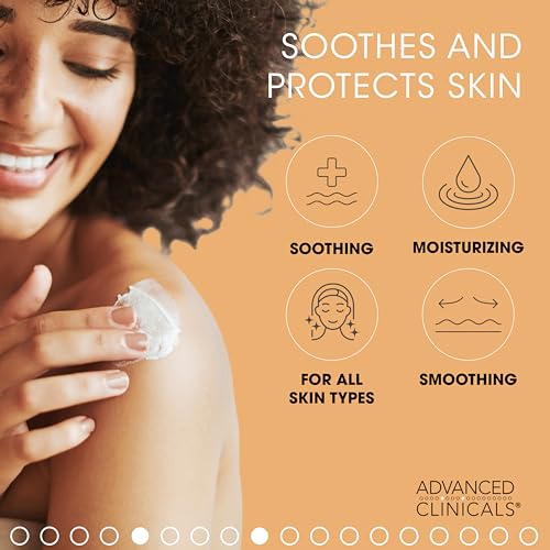 Advanced Clinicals Manuka Honey Hydrating Cream + Vitamin C Brightening Face Gel Cream Set