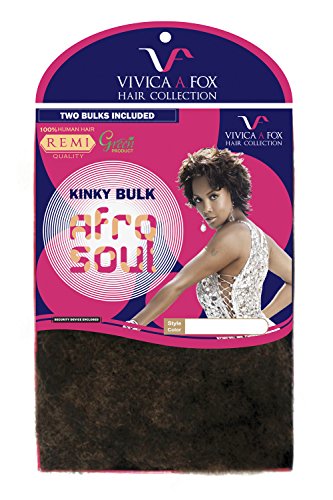 Human Hair Afro Curl Kinky Bulk Extension 16 Inch - 280g, 5.8 Ounce - Natural Variation 280 / 5.8 Ounce