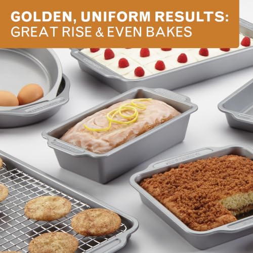 Farberware Nonstick Bakeware Set with Cooling Rack - 10-Piece