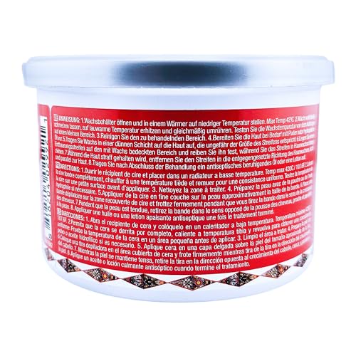 Waxness Russian Pearl Soft Wax Tin ? Pack of 2¡¿ 14 oz (397 g) ? Rosin-Free Soft Wax with Creamy Texture and Skin Visibility, Professional Use ? Made in Italy