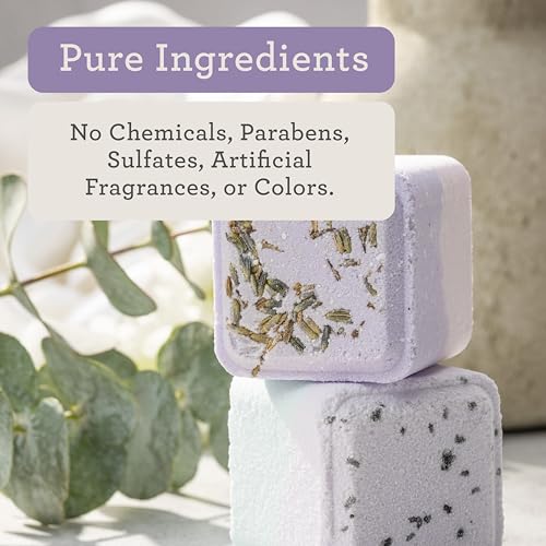Lizush Luxury Spa Gifts for Women ? 7 Piece Lavender Gift Set with Candle, Gift Baskets for Women, Body Care Set for Mom, Birthday Box, Relaxation & Self Care Spa Kit for Wife ? Handmade in the USA