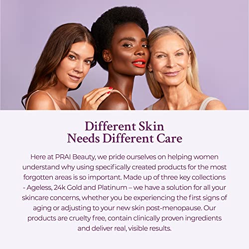 PRAI Beauty Platinum Firm and Lift Serum, Anti-Aging Face Serum for Instant Face Lift, Nourishing and Hydrating Serum, Vegan, Cruelty-Free, 1 Fl oz