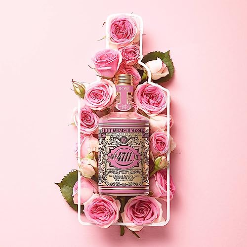 4711 Floral Collection Rose Eau De Cologne Spray for Women - 3.4 oz