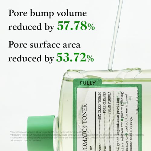 Green Tomato Pore Detox Mask & Toner Duo - Deep Cleansing & Pore Tightening