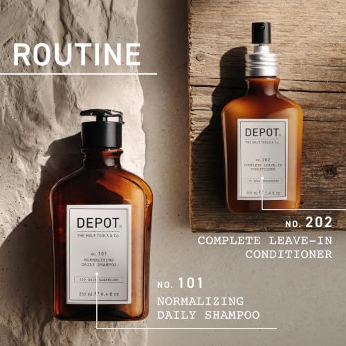 Normalizing Daily Shampoo - 8.4 Fl Oz Botanical Hair Cleanser for Oily & Normal Hair - Refreshing & Gentle