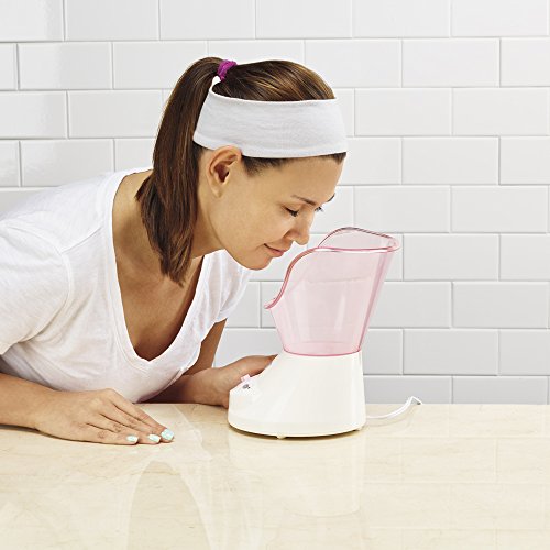 Conair True Glow Moisturizing Mist Facial Sauna System Pink - Skin Cleansing & Exfoliation