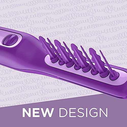 Electric Detangling Hair Brush for Thick Curly Hair - Cordless, Wet & Dry Use