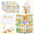 KONEUK 36 Pack Hand Cream and Lip Balm Set with Gift Bags | Party Favors
