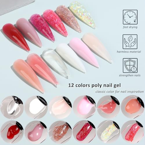 Born Pretty Cat Magnetic Eye Gel Nail Polish, 6 Colors Retro Magnetic Glitter Gel Polish Set Silver Pink Red Nail Polish Kit Soak Off LED Nail Art DIY Salon Gift