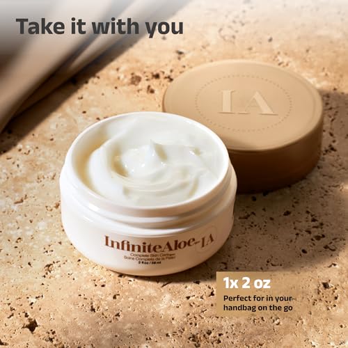 Fragrance Free Aloe Vera Face and Body Moisturizer - Small 2oz Jar