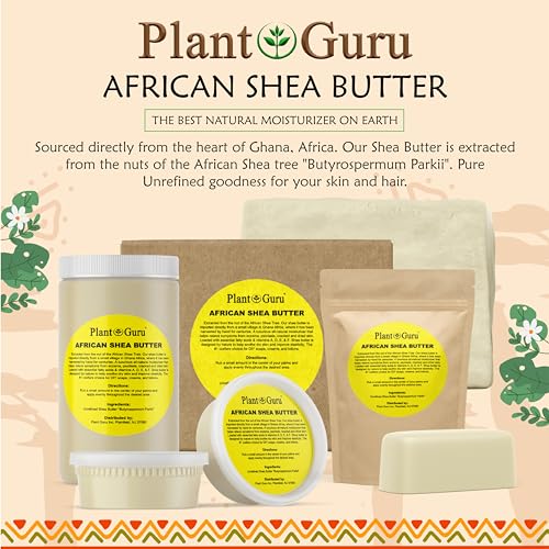 Raw African Shea Butter 32oz - Natural Moisturizer for Skin & Hair